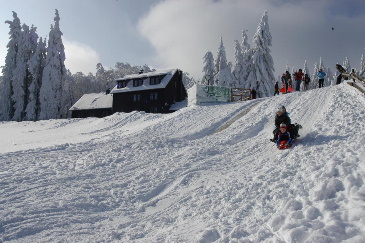 Hotel Und Berggasthof Spiessberghaus 프리에드리치로다 외부 사진